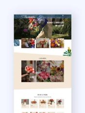 portada portafolio la floristera kom agencia digital peru   Diseño de landing pages en Lima   Perú